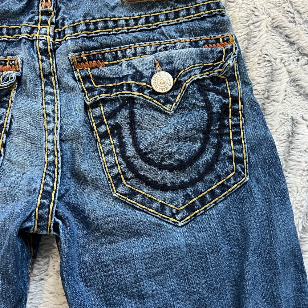 True Religion Billy Super T Jeans Dark Wash size 30 - Picture 14 of 16